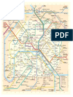 Plano do Metro Paris