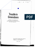 Trouble in Greensboro 1970