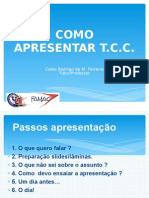 Dicas Apresentar TCC