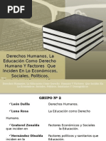 Presentación de Los Derechos