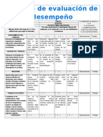 Formato de Evaluacion Del Desempeño