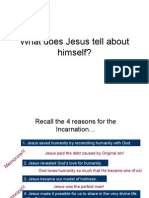 What Does Jesus Tell About Himself?