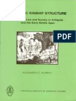 Germany Kinship Structure Study Law&Society in Eraly Middle Age by Murray
