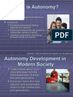 What Is Autonomy?