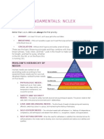 NCLEX Fundamentals