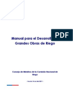 Manual Para El Desarrollo de Grandes Obras de Riego