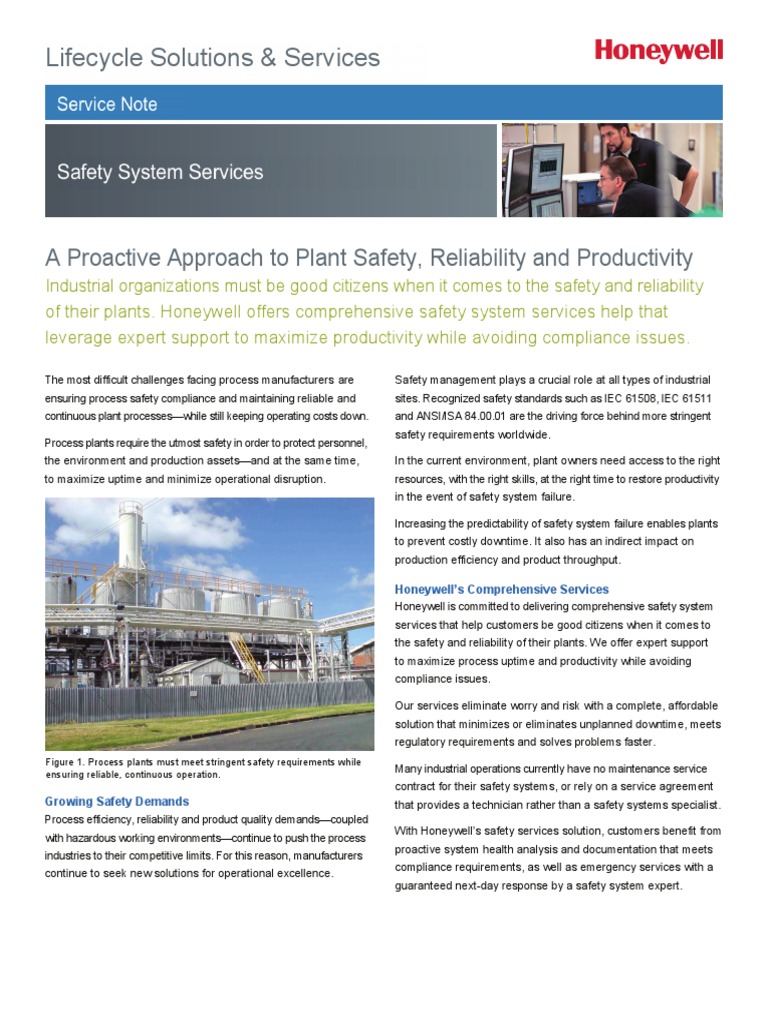Safety System Services SN | PDF