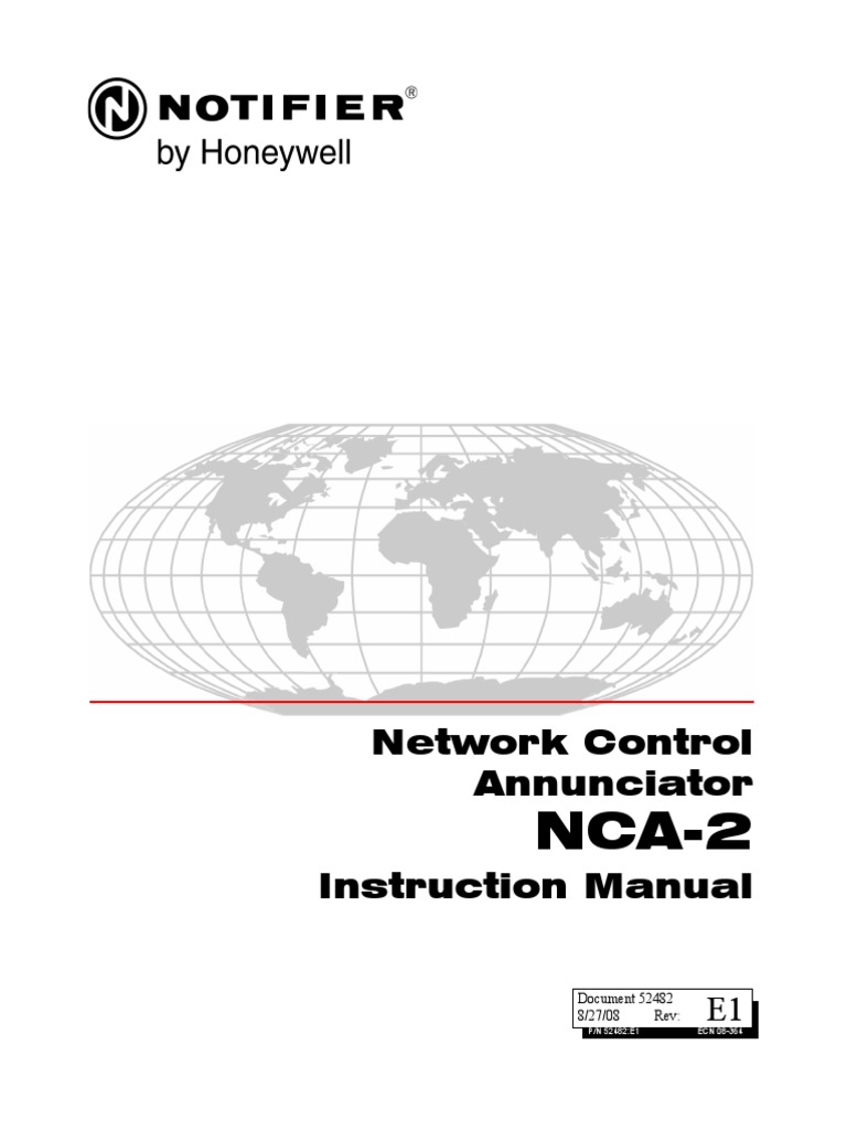 NCA 2 Manual | PDF | Electromagnetic Interference | Smoke