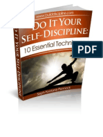 Do It Self Dicipline