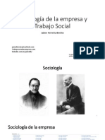 Presentación Sociología de La Empresa y Trabajo Social