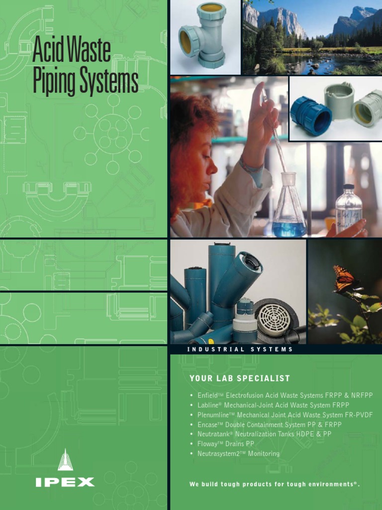 IPEX Acid Waste Catalogue PDF Plumbing Pipe (Fluid Conveyance)