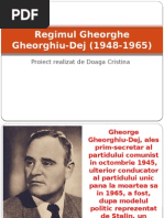 Regimul Gheorghe Gheorghiu-Dej (1948-1965)