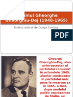 Regimul Gheorghe Gheorghiu-Dej (1948-1965)