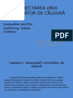 Prezentare Schimbator de Caldura