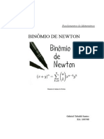 Binômio de Newton: Fundamentos Da Matemática