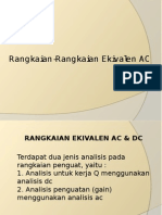 Rangkaian-Rangkaian Ekivalen AC