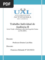 7 - Livro Verde vs Reforçar a Revisão Legal de Contas Na UE (2003)