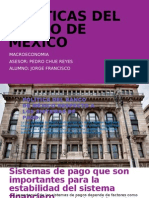 Politicas Del Banco de Mexico