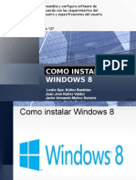 Como Instalar Windows 8 (diapositivas) 