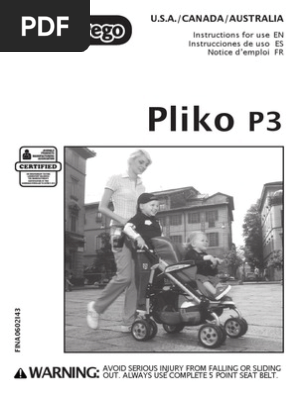 montage poussette peg perego pliko p3