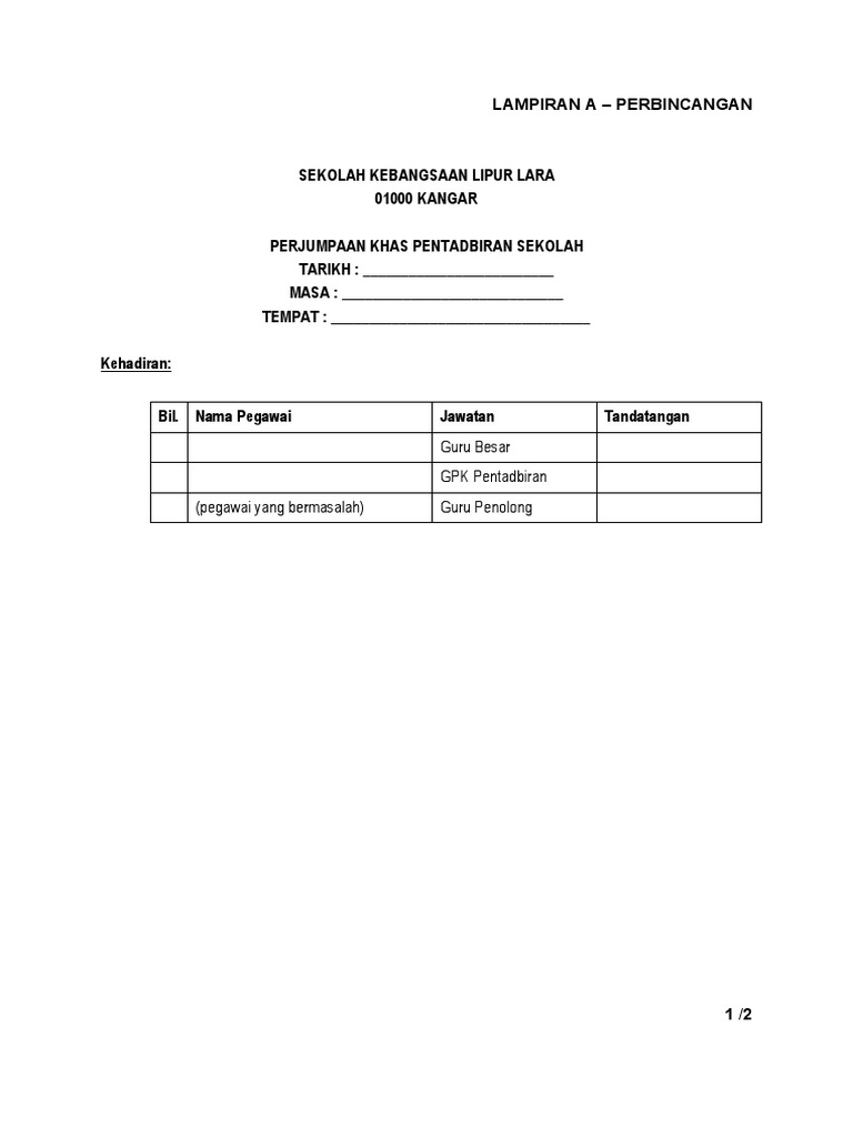 Merujuk Surat Tuan Bertarikh Dan Perjumpaan Pegawai Tuan Pada Tarikh