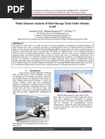 Freeboard Calculation for Storage Tanks | PDF | Civil Engineering ...