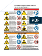 Señales de Peligro Maquinas CNC