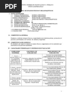 Silabus Ensayos Fisicos y Organolepticos