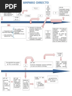 Diagrama de Flujo del Juicio de Amparo | PDF | Sentencia (ley) | Gobierno