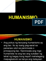 Teoryang Humanismo 1