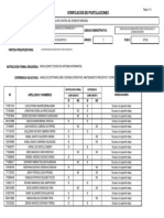 Verificacion de Postulaciones