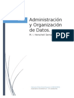 Administración y Organización de Datos