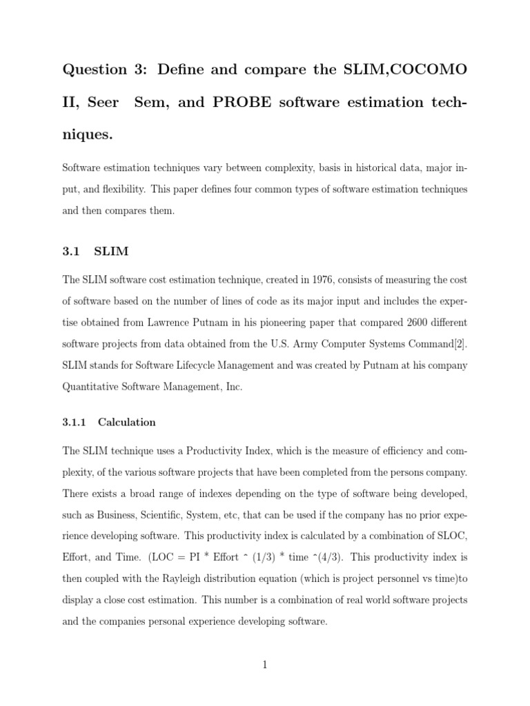 Software Engineering Methodologies | Software Engineering | Computing