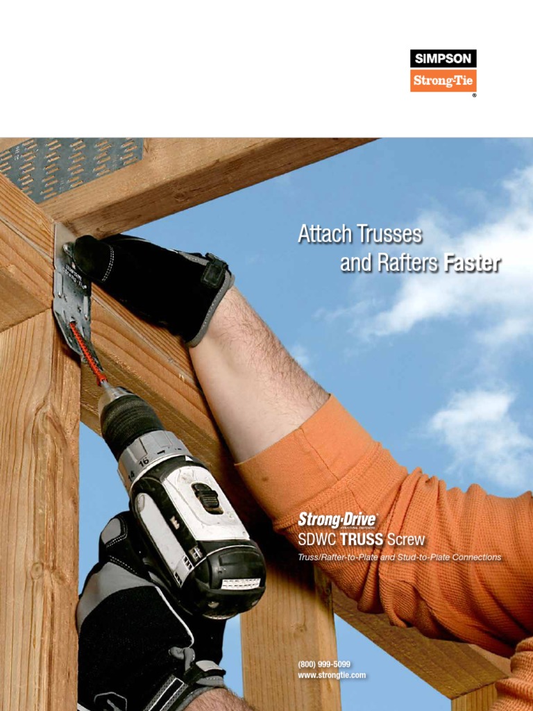 Attach Trusses and Rafters Screw Building Free 30day Trial Scribd