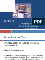 Ficha Tecnica WAIS III 