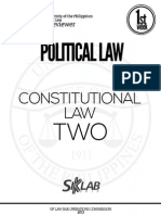 UP Law Reviewer 2013 - Constitutional Law 2 - Bill of Rights