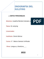 Monografia Del Bullying