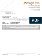 Mrs Zhang Lee 9 Avenue Athol Canterbury Vic 3126: Transaction Statement