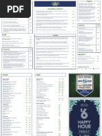 Gold Class Menu and Drink Options | PDF | Drink | Cooking, Food & Wine