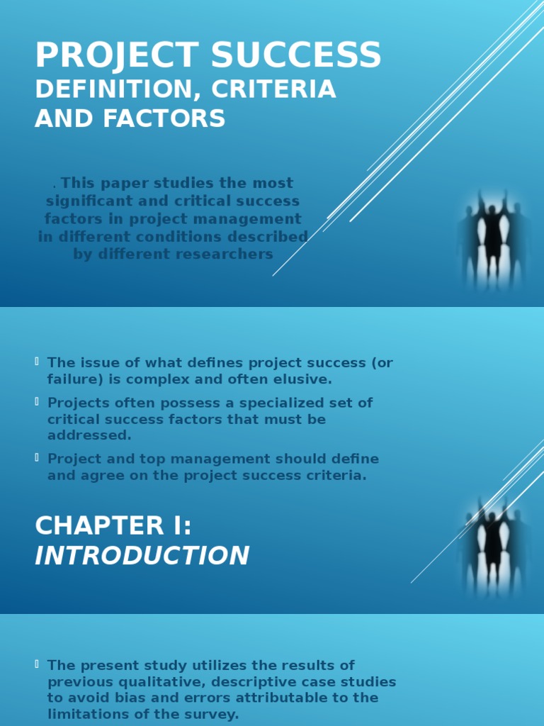 Project Success Criteria and Factors | PDF | Project Management ...