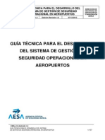 Guía Técnica para El Desarrollo Del SGSO en Aeropuertos