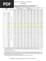 Standard Spring Washer Dimensions Chart | PDF | Washer (Hardware)