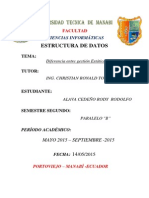 Diferencia Entre Gestión Estática y Dinámica PDF