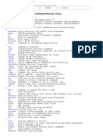 A-Z Index of The Bash Command Line - SS64