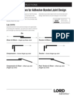 General Guidelines For Adhesive-Bonded Joint Design: Lord User Instructions