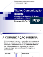 Apresentao Projetocomunicaointerna 120820110111 Phpapp01