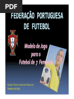 Modelo futebol 7 feminino