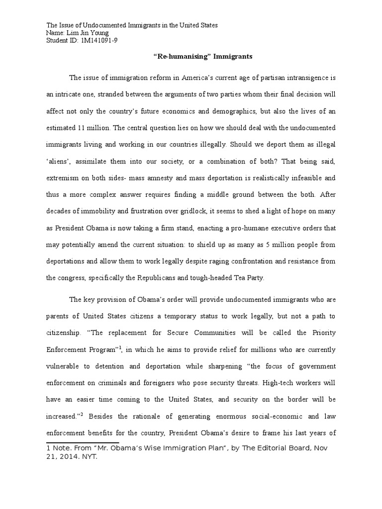 Obama's Immigration Reform Impact | PDF | Immigration Reform | Immigration