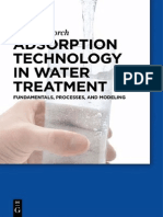 Adsorption Technology in Water Treatment