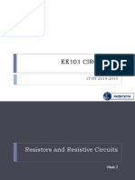 Resistors and Resistive Circuits